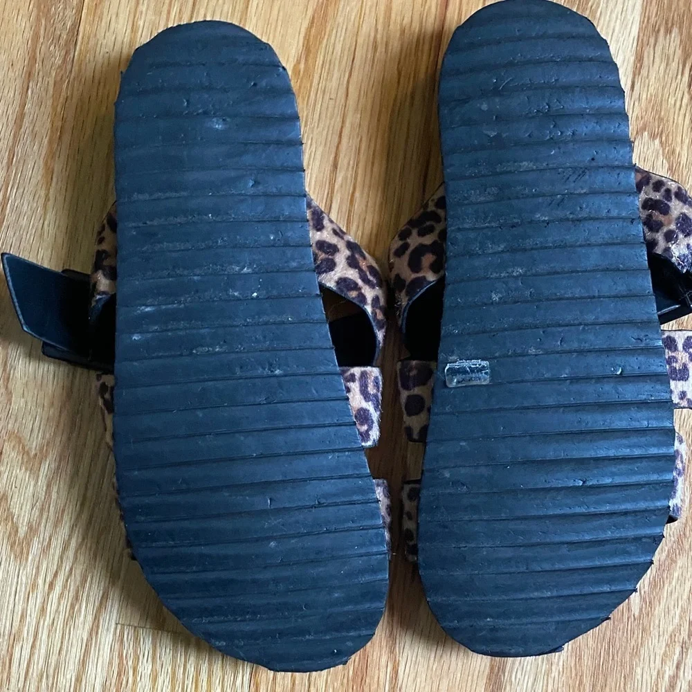 Leopard Print Women's Sandals